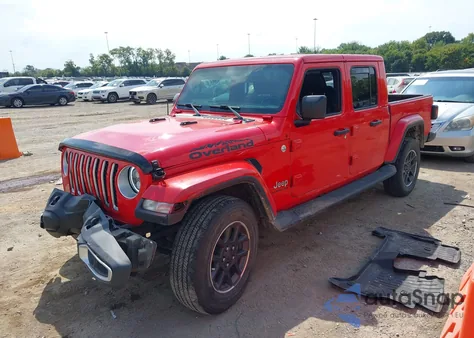2021 Jeep Gladiator Overland 4X4 from USA, damaged, VIN 1C6HJTFG3ML565764